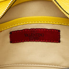 Valentino Calfskin Rockstud Double Handle Mini Tote (SHF-8c9L8s)
