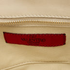 Valentino Calfskin Rockstud Double Handle Mini Tote (SHF-VEoJao)