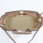 Valentino Calfskin Rockstud Double Handle Small Tote (SHF-9JPf5P)