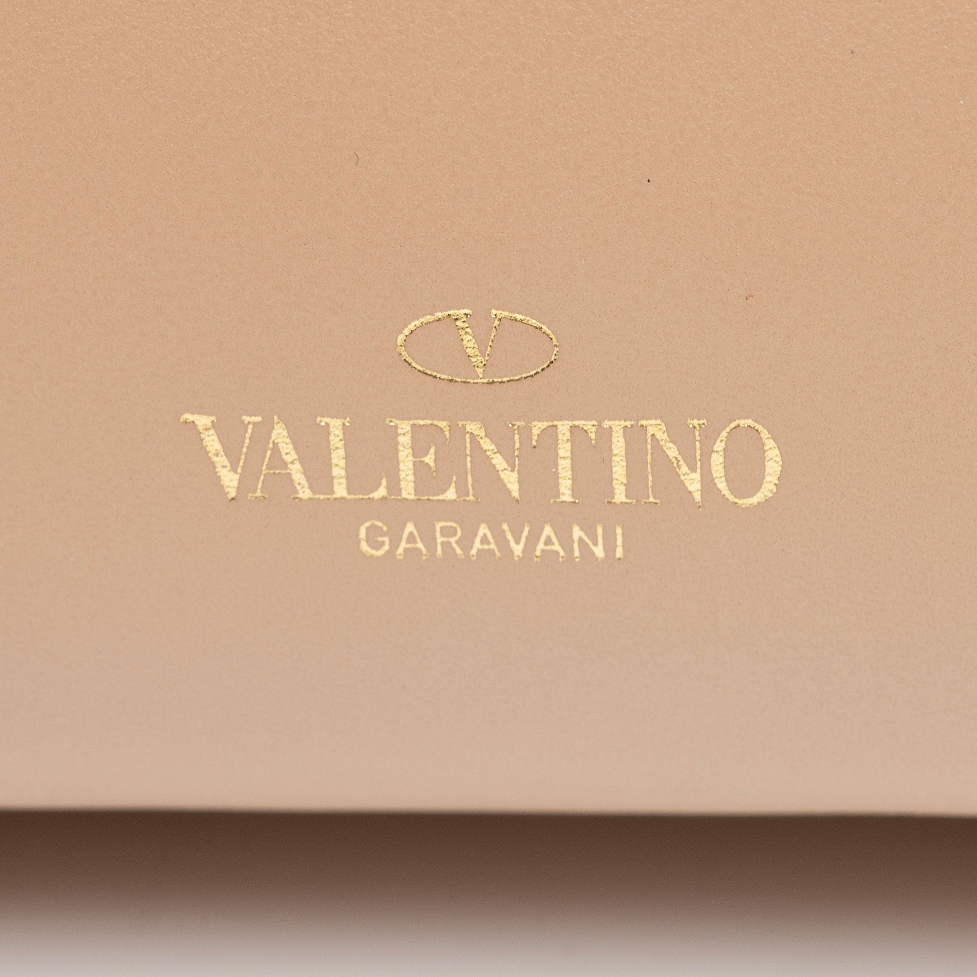 Valentino Calfskin Rockstud Double Handle Small Tote (SHF-9JPf5P)