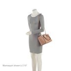 Valentino Calfskin Rockstud Double Handle Small Tote (SHF-9JPf5P)