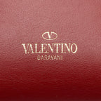 Valentino Calfskin Rockstud Double Handle Small Tote