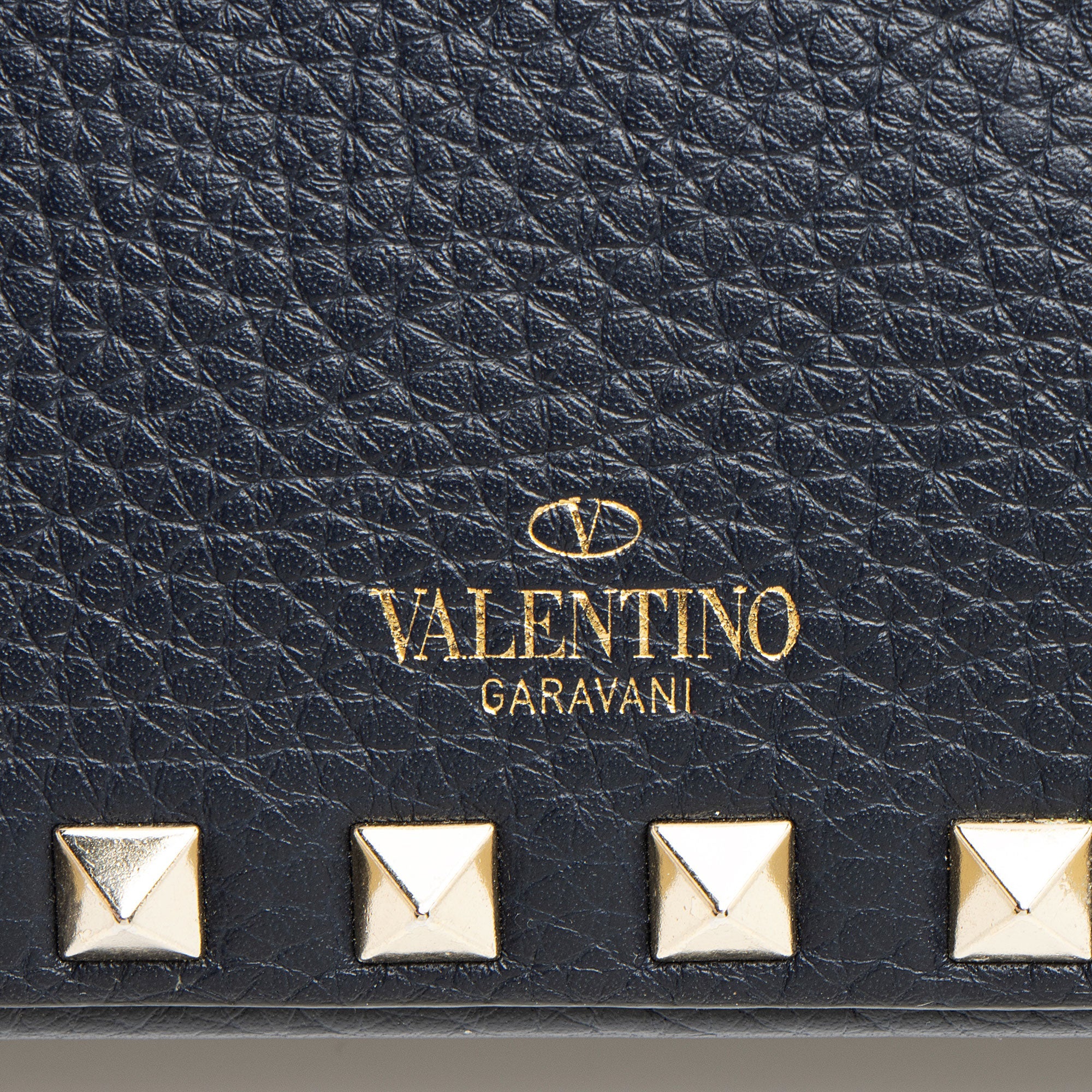 Valentino Calfskin Rockstud Double Zip Crossbody