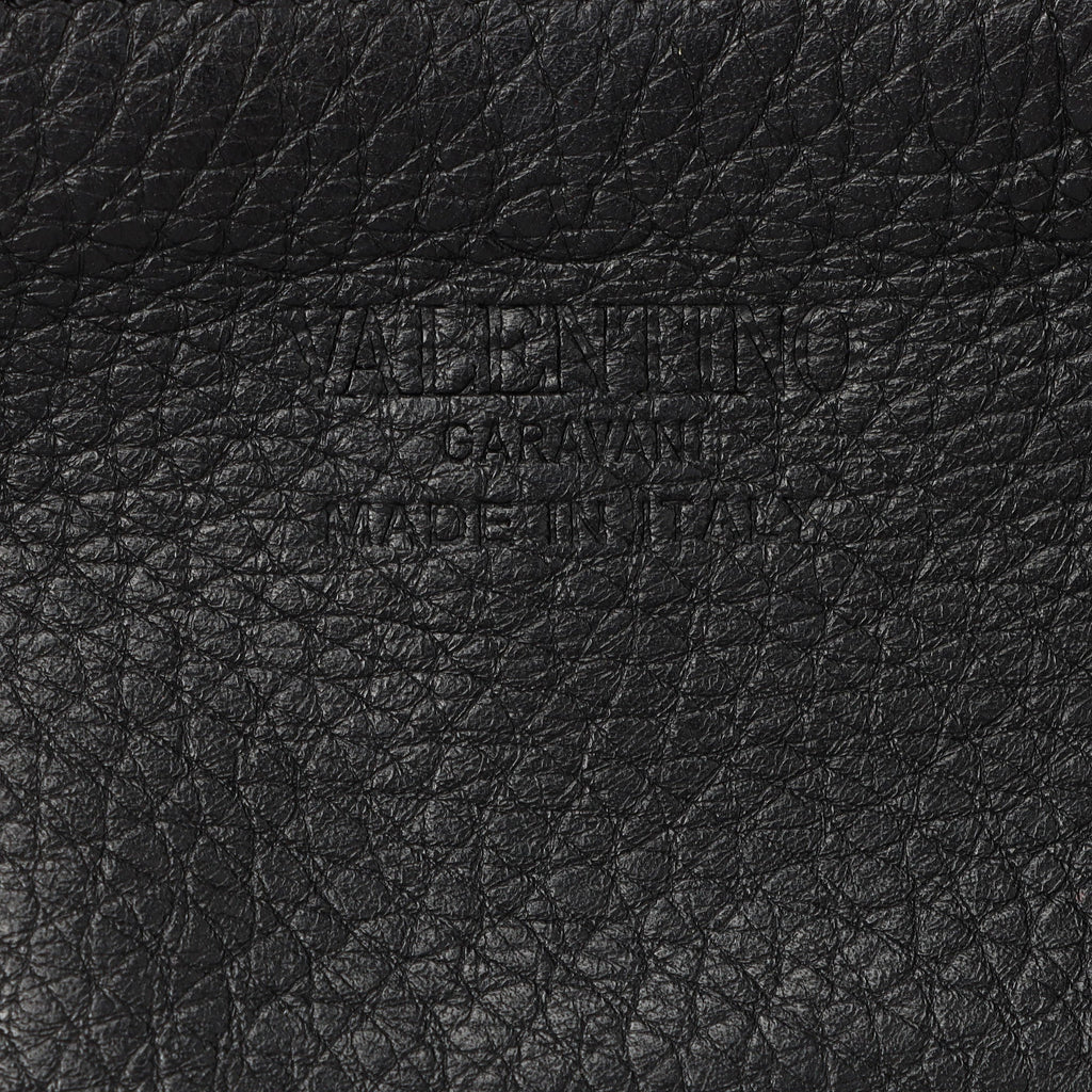 Valentino Calfskin Rockstud Large Messenger Bag (SHF-TuxJL8)