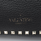 Valentino Calfskin Rockstud Large Messenger Bag (SHF-TuxJL8)