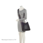 Valentino Calfskin Rockstud Large Messenger Bag (SHF-TuxJL8)