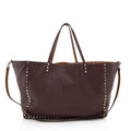 Valentino Calfskin Rockstud Reversible Small Tote - FINAL SALE (SHF-19189)