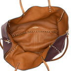 Valentino Calfskin Rockstud Reversible Small Tote - FINAL SALE (SHF-19189)
