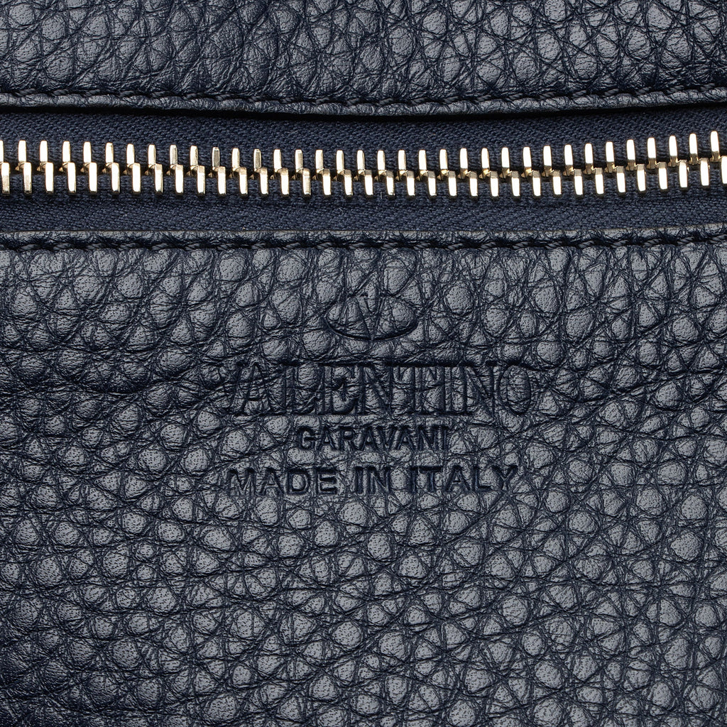 Valentino Calfskin Rockstud Small Messenger Bag (SHF-pObWhv)