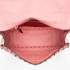 Valentino Calfskin Rockstud Spike Up Chain Shoulder Bag (SHF-13354)