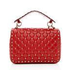 Valentino Calfskin Rockstud Spike Up Chain Shoulder Bag