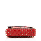 Valentino Calfskin Rockstud Spike Up Chain Shoulder Bag