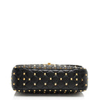 Valentino Calfskin Rockstud Spike Up Shoulder Bag (SHF-2OXYRm)