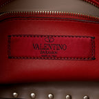 Valentino Calfskin Rockstud Spike Up Shoulder Bag