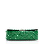 Valentino Calfskin Rockstud Spike Up Top Handle