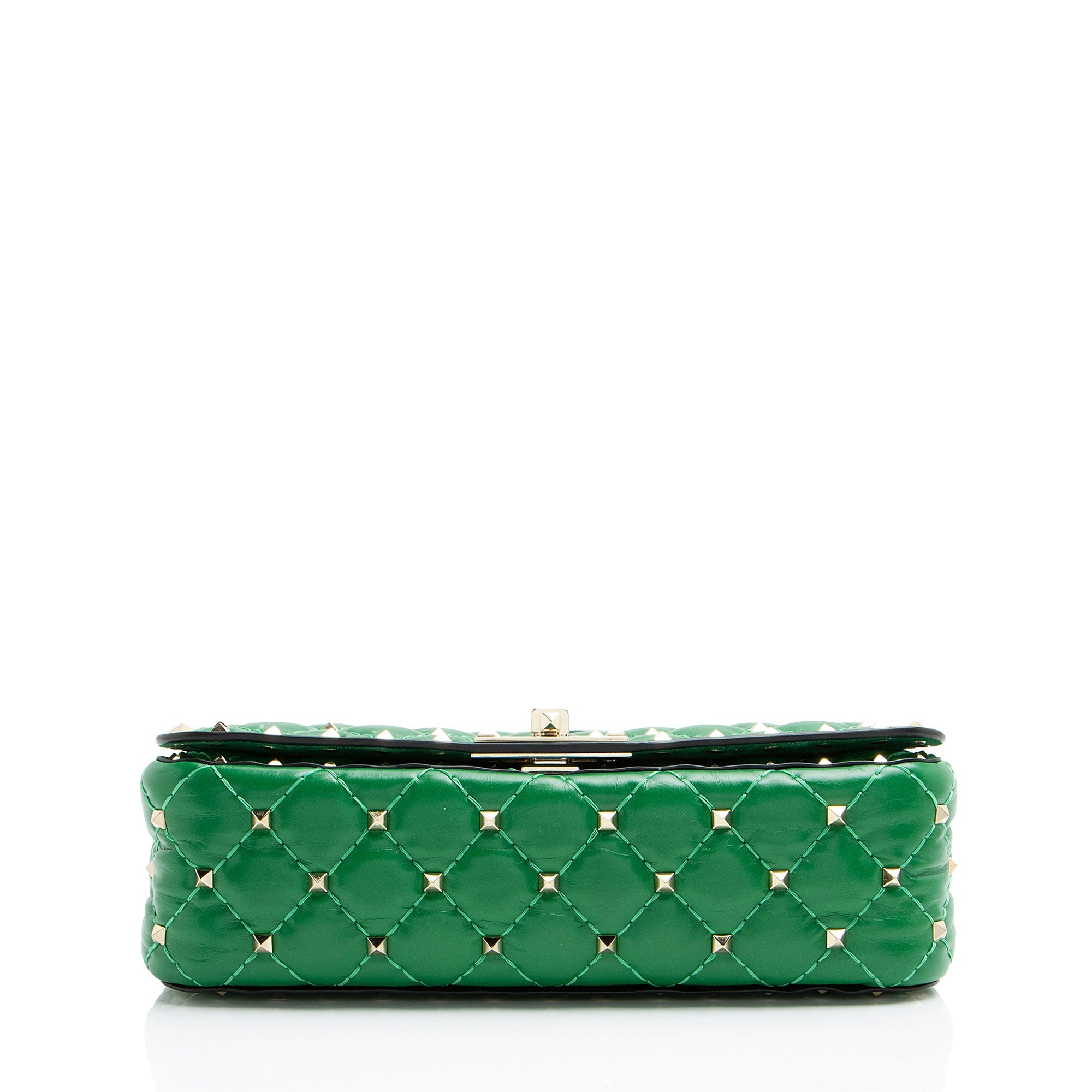 Valentino Calfskin Rockstud Spike Up Top Handle