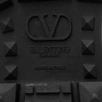 Valentino Calfskin Roman Stud Combat Boots - Size 10 / 40.5