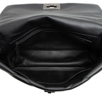 Valentino Calfskin Roman Stud Maxi Shoulder Bag