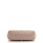 Valentino Calfskin Roman Stud Medium Shoulder Bag (SHF-SYRDK3)