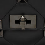 Valentino Calfskin Roman Stud Small Shoulder Bag