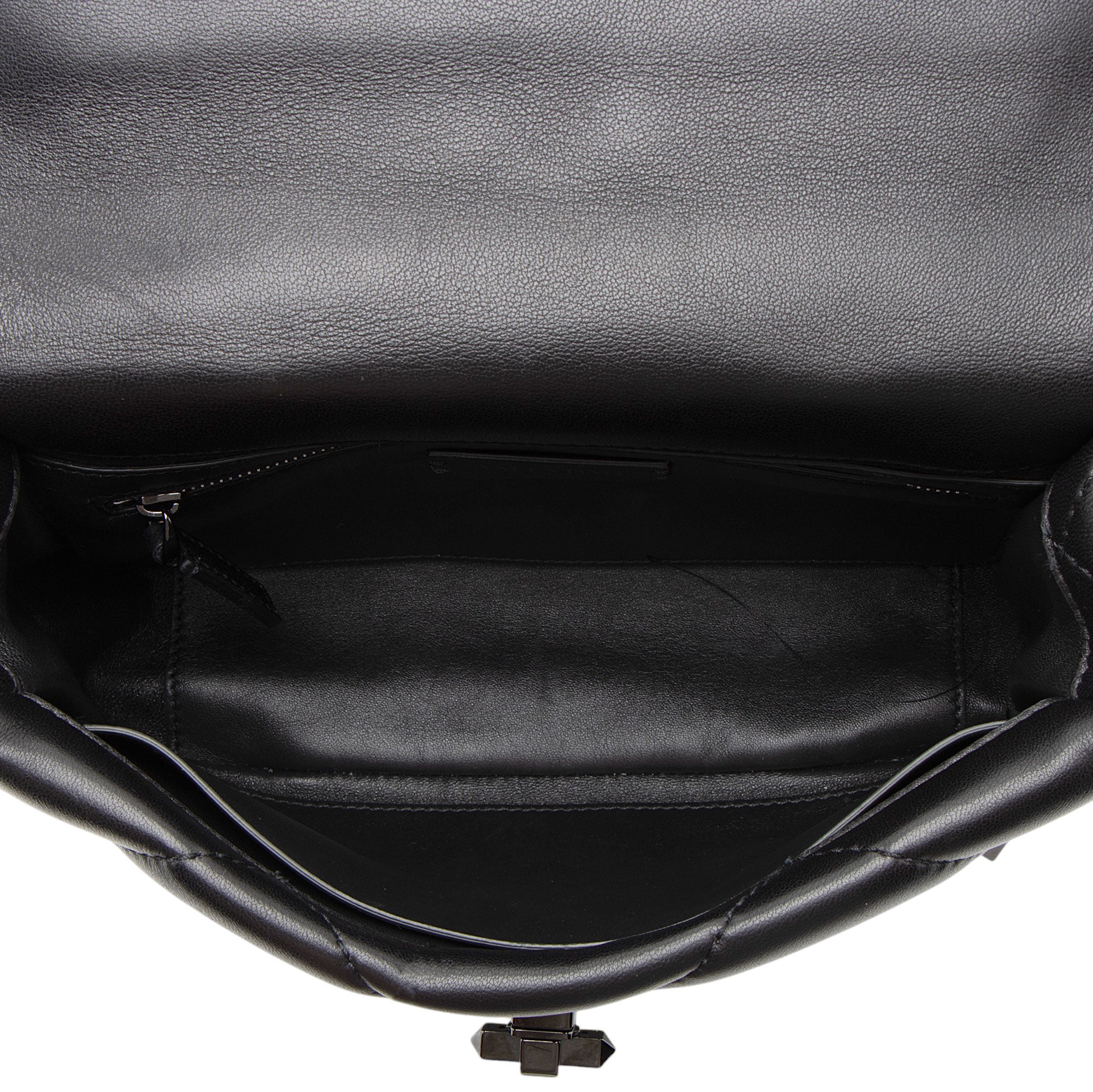 Valentino Calfskin Roman Stud Small Shoulder Bag