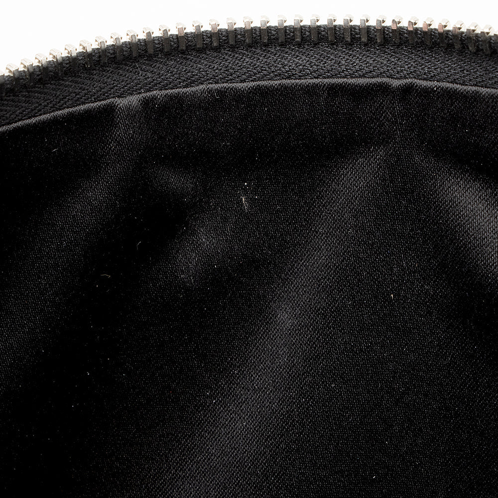 Valentino Rubber Effect Calfskin VLTN Wristlet (SHF-18955)