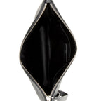 Valentino Rubber Effect Calfskin VLTN Wristlet (SHF-18955)