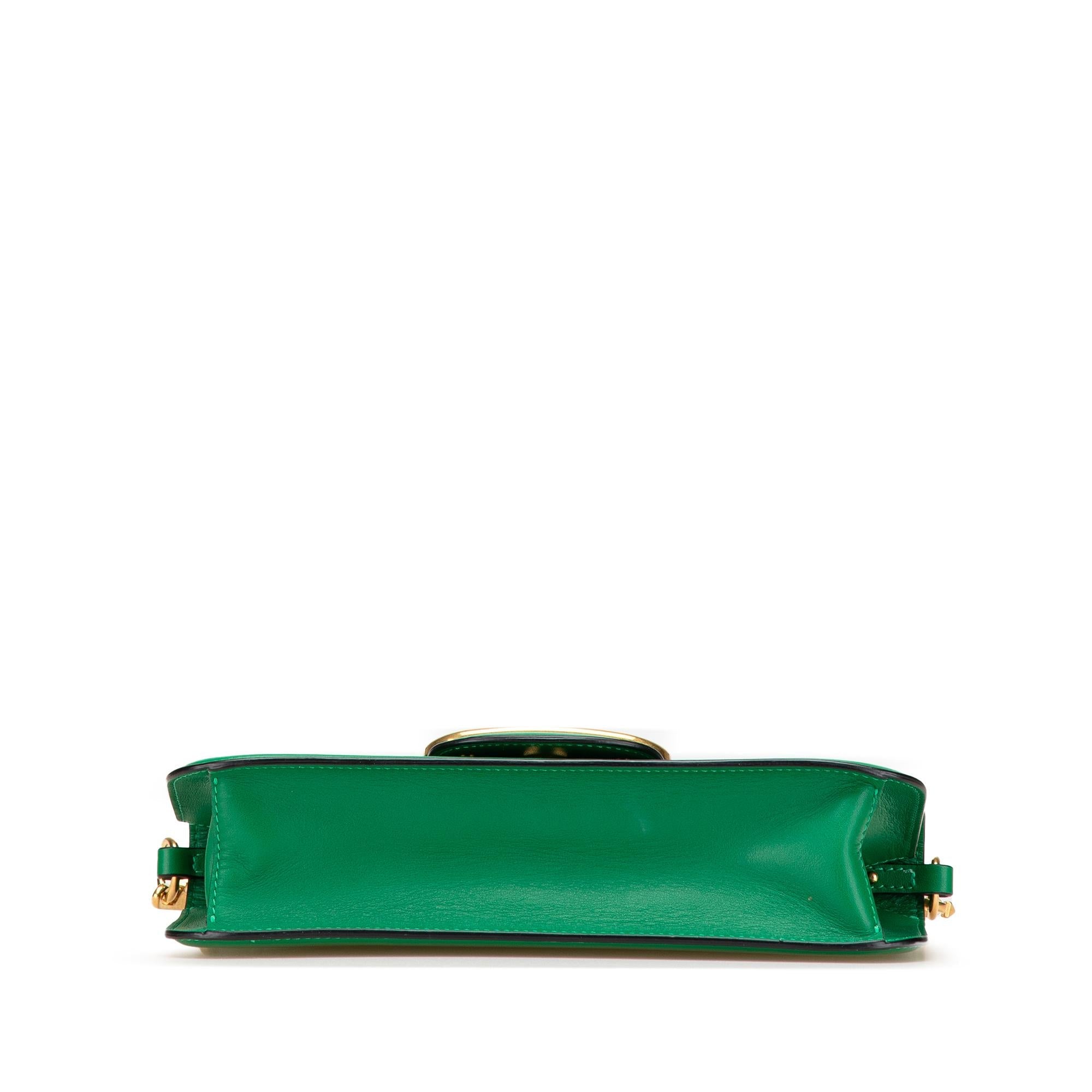 Valentino Calfskin VLogo Loco Satchel