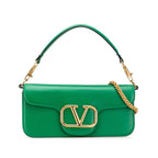 Valentino Calfskin VLogo Loco Satchel