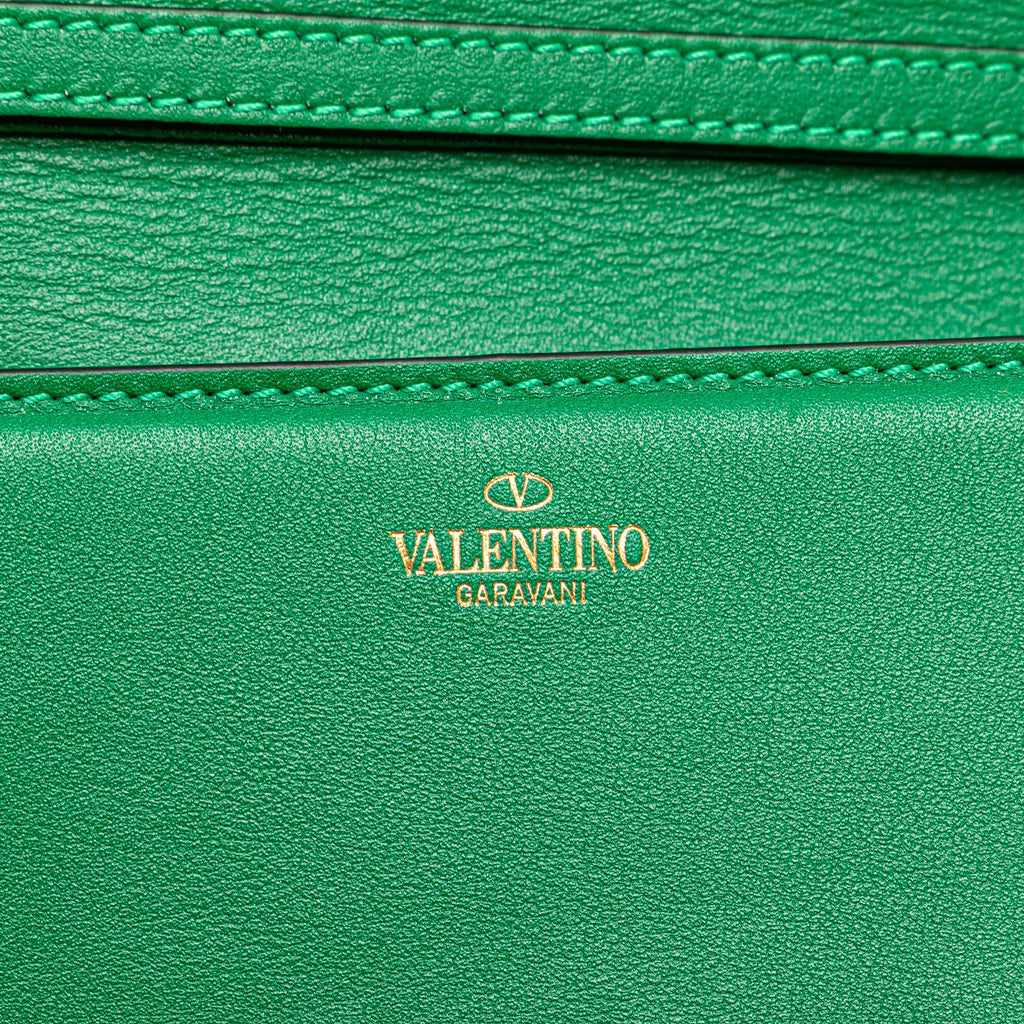 Valentino Calfskin VLogo Loco Satchel