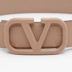 Valentino Calfskin VLogo Signature Belt - Size 28 / 70 (SHF-uW3url)