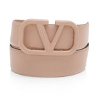 Valentino Calfskin VLogo Signature Belt - Size 28 / 70 (SHF-uW3url)