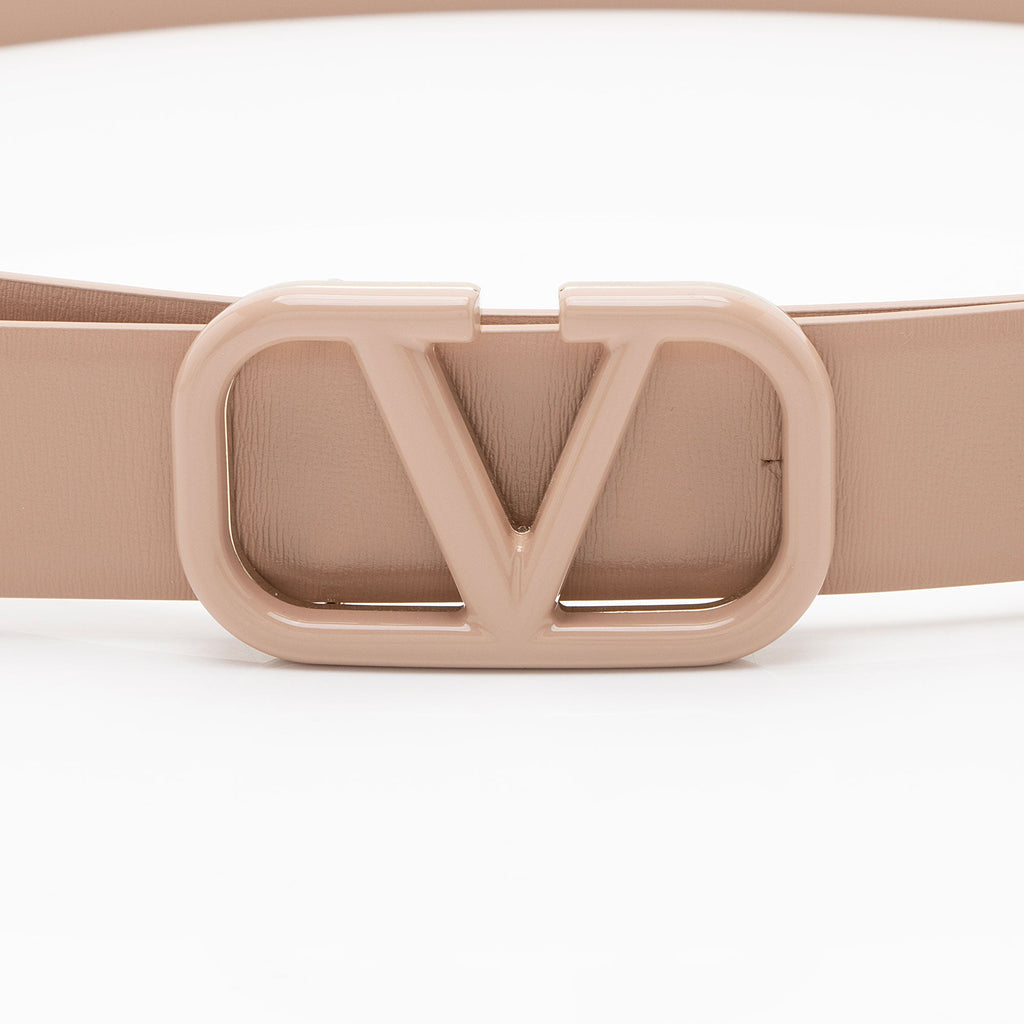 Valentino Calfskin VLogo Signature Belt - Size 36 / 90 (SHF-VRhzLY)