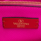 Valentino Calfskin VLogo Wallet on Chain