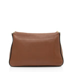 Valentino Calfskin Vring Flap Saddle Bag (SHF-Wbg0DV)
