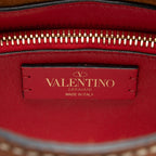 Valentino Calfskin Vring Flap Saddle Bag (SHF-Wbg0DV)