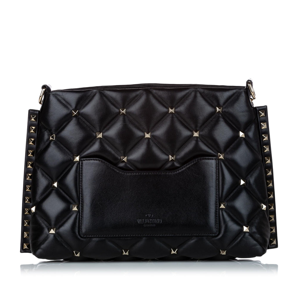 Valentino Candystud Lambskin Leather Crossbody Bag (SHG-29484)