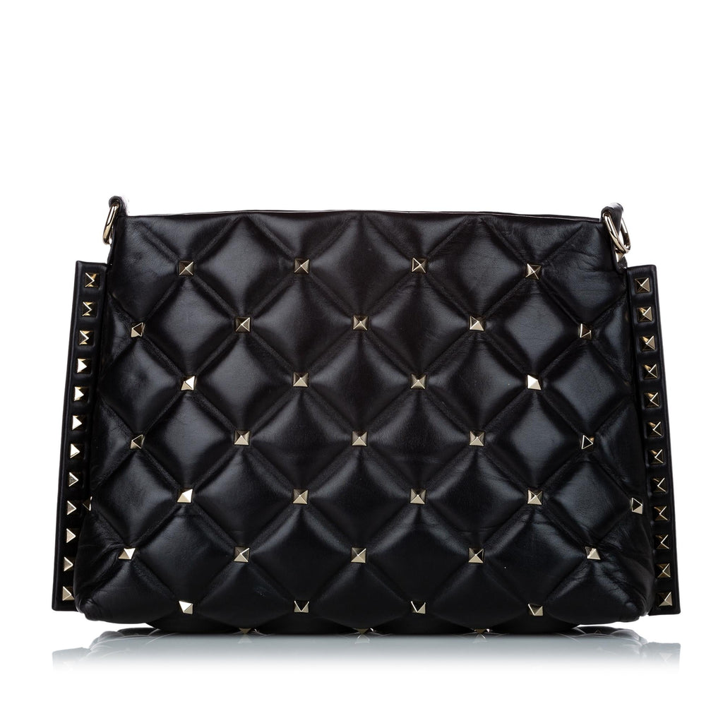Valentino Candystud Lambskin Leather Crossbody Bag (SHG-29484)