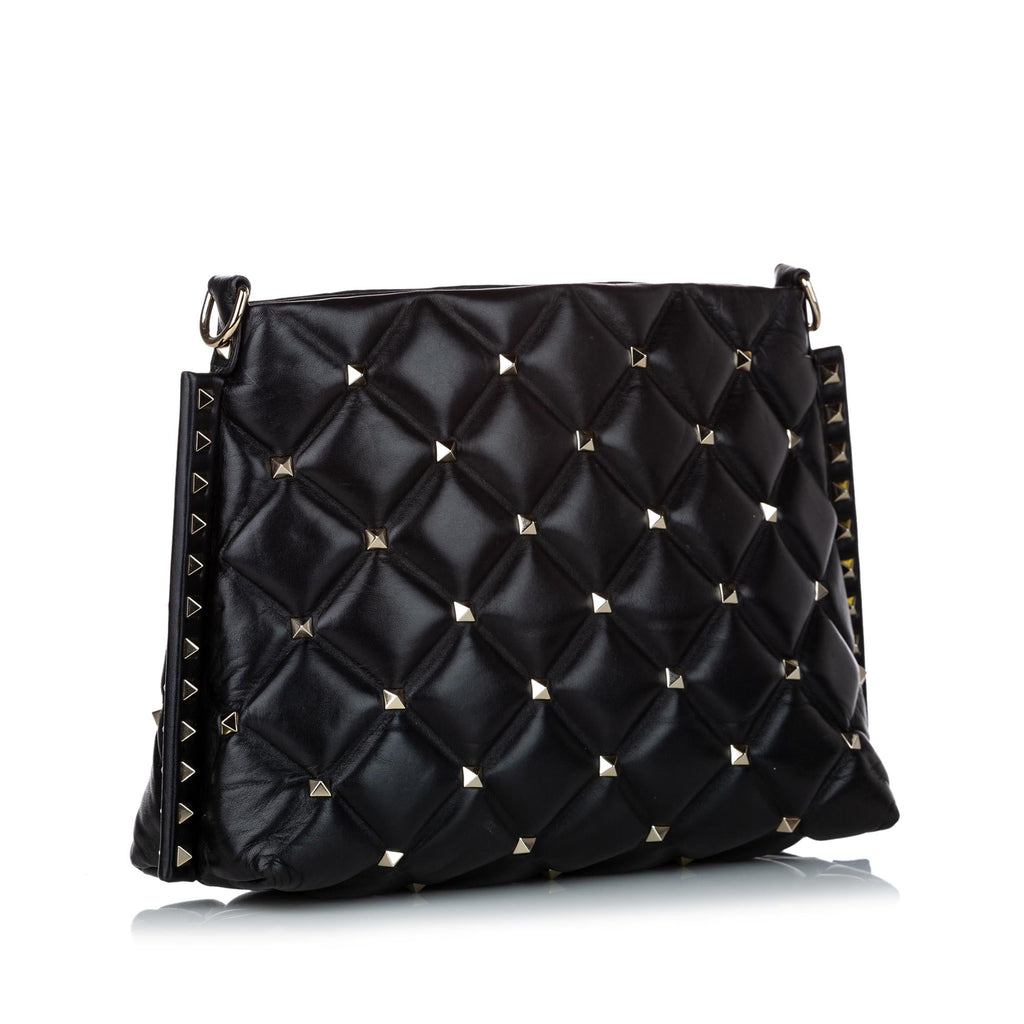 Valentino Candystud Lambskin Leather Crossbody Bag (SHG-29484)