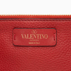 Valentino Grained Calfskin Rockstud Small Bucket Bag (SHF-nQUApl)