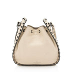 Valentino Grained Calfskin Rockstud Bucket Bag (SHF-p43lFi)