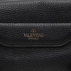 Valentino Grained Calfskin Rockstud Twiny Top Handle