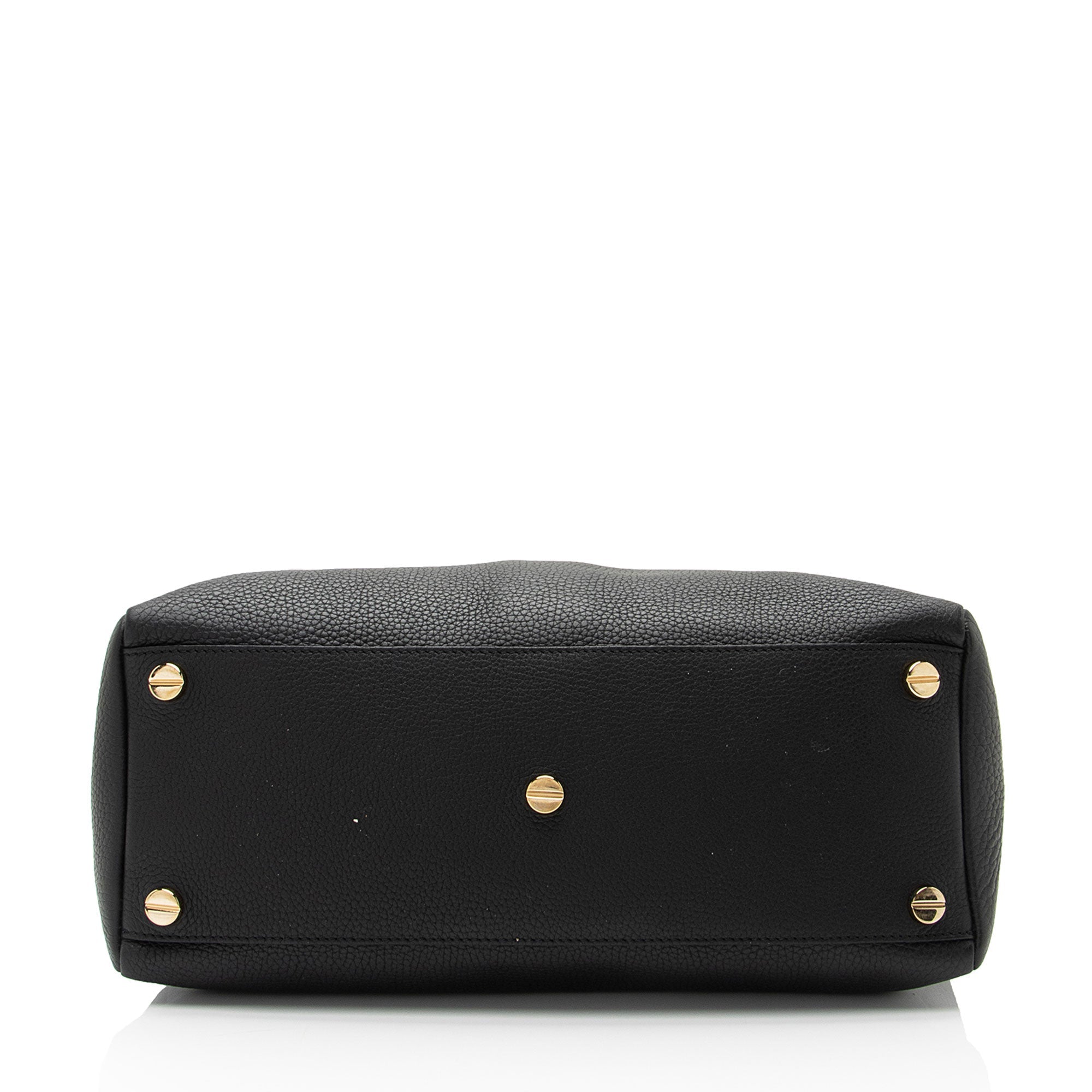 Valentino Grained Calfskin Rockstud Twiny Top Handle (SHF-pZLIQl)
