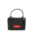 Valentino Grained Calfskin Vsling Chain Vanity Case (SHF-19733)