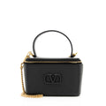 Valentino Grained Calfskin Vsling Chain Vanity Case (SHF-19733)
