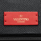 Valentino Grained Calfskin Vsling Chain Vanity Case (SHF-19733)