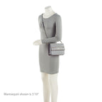 Valentino Grainy Calfskin Rockstud Flap Side Slip Crossbody