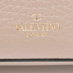 Valentino Grainy Calfskin Rockstud Flap Small Crossbody Bag (SHF-23894)