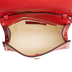 Valentino Grainy Calfskin Rockstud Flap Small Crossbody Bag (SHF-gUNU2H)