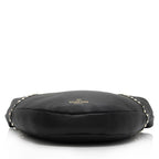 Valentino Grainy Calfskin Rockstud Hobo (SHF-koVIVI)